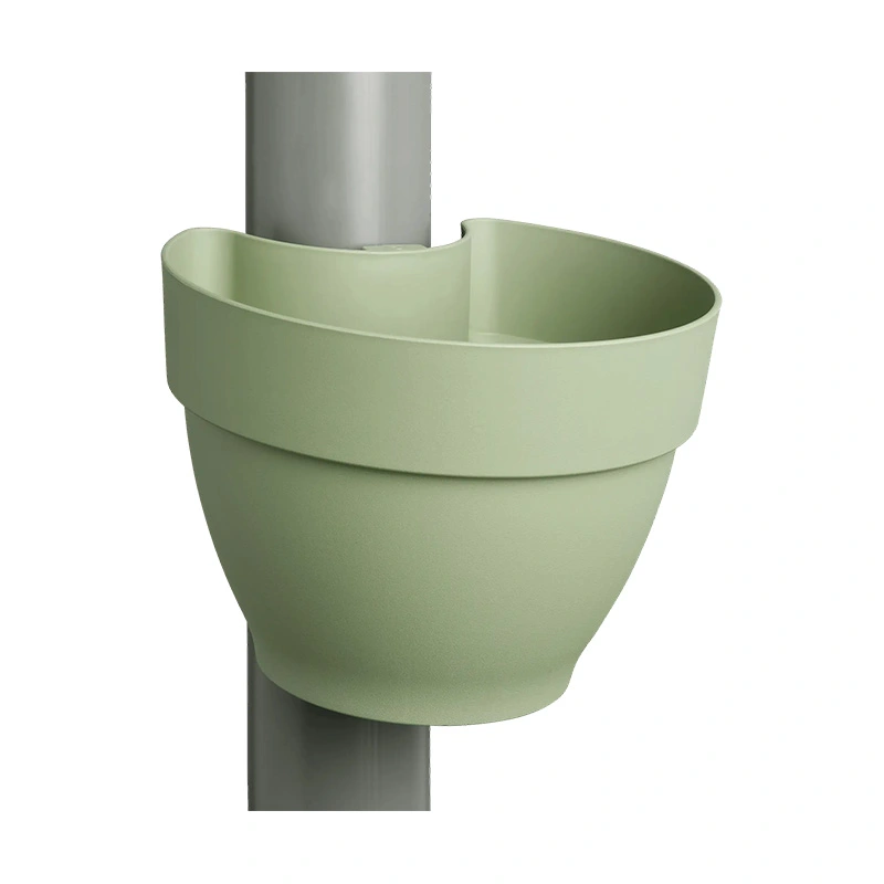 Elho Vibia Campana Regenpijpbakje 19 cm - Pistache Groen - afbeelding 1
