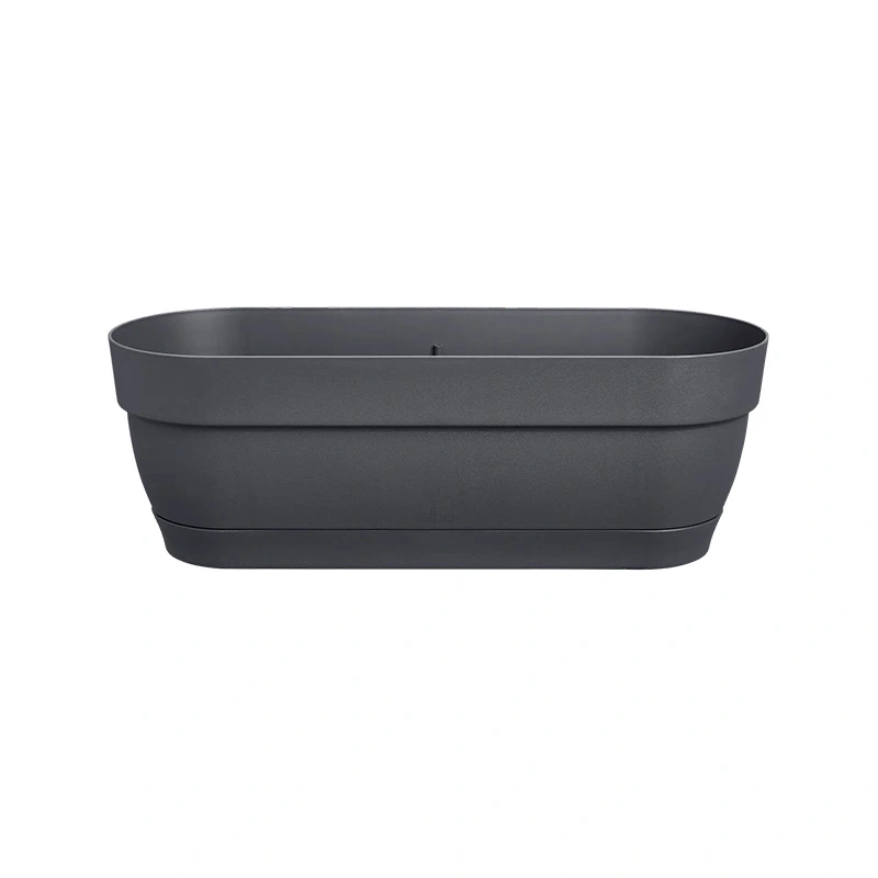 Elho Vibia Campana Balkonbak 70 cm - Antraciet - afbeelding 2