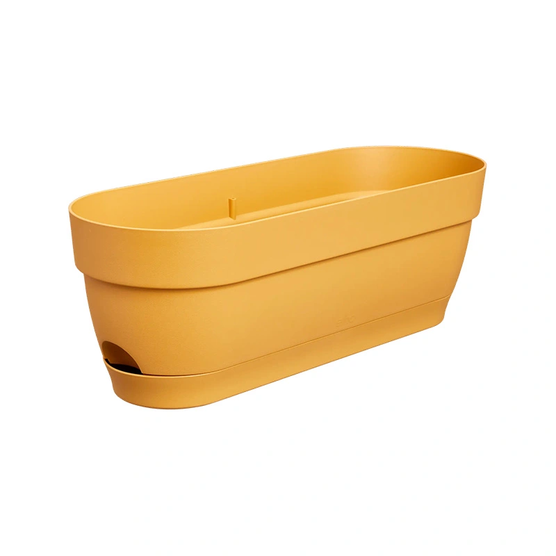 Elho Vibia Campana Balkonbak 70 cm - Honing Geel - afbeelding 1