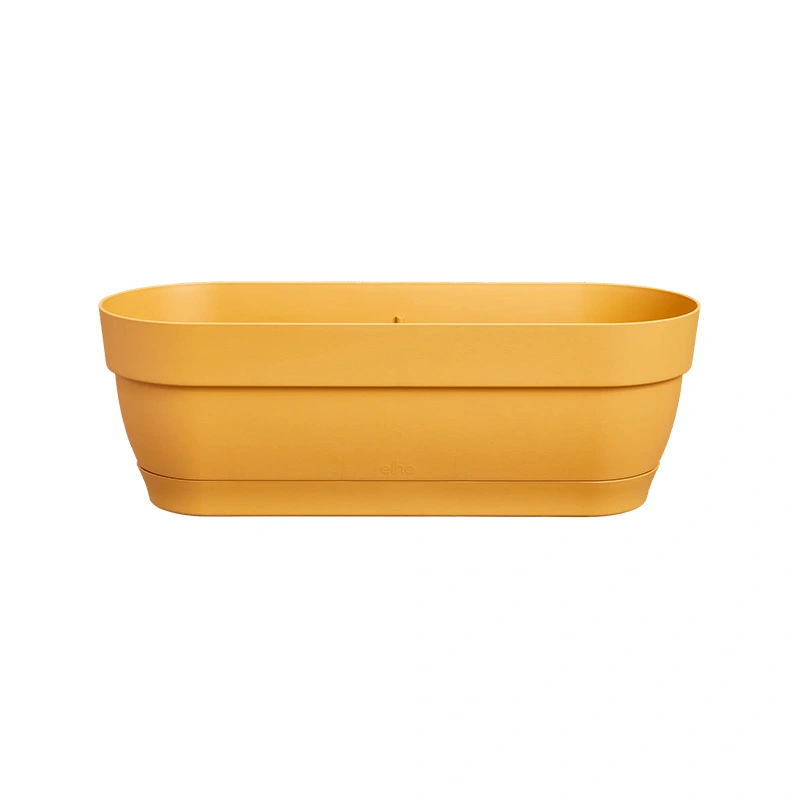 Elho Vibia Campana Balkonbak 70 cm - Honing Geel - afbeelding 2
