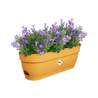 Elho Vibia Campana Balkonbak 70 cm - Honing Geel - afbeelding 3