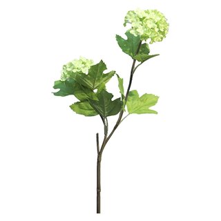 Kunst Viburnum Roseum x2 green - 50 cm