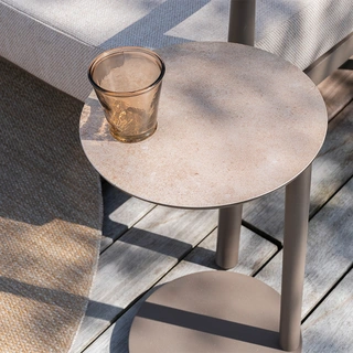 4 Seasons Outdoor Vic Bijzettafel Terre - Ø30 cm - afbeelding 2