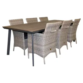 Vigo Diana Diningset - Off White - afbeelding 1
