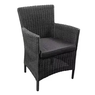 Buitengewoon Boet Vigo Diana Diningset - Zwart - afbeelding 2