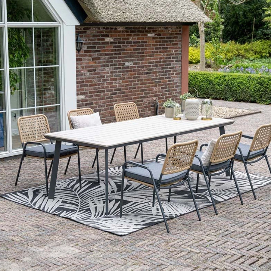 Garden Impressions Vigo Tuintafel Light Teak - 230x100 cm - afbeelding 4