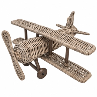 Vliegtuig Rotan Grijs M - afbeelding 2