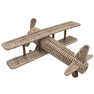 Vliegtuig Rotan Grijs M - afbeelding 3