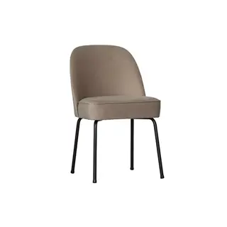 BePureHome Vogue Eetkamerstoel Fluweel Khaki - afbeelding 1