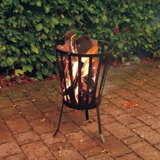 Fancy Flames Vuurkorf Zwart - 57,5 cm - afbeelding 2