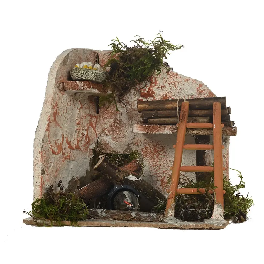 Electrisch Vuurtje - 16x16x18 cm