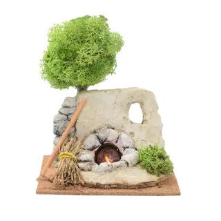 Vuurplaats Werkend - 16x16x18 cm