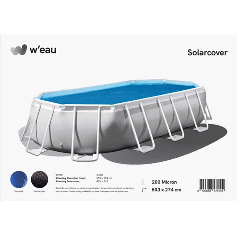 W'eau Solarcover Ovaal 503 x 274 cm - afbeelding 1