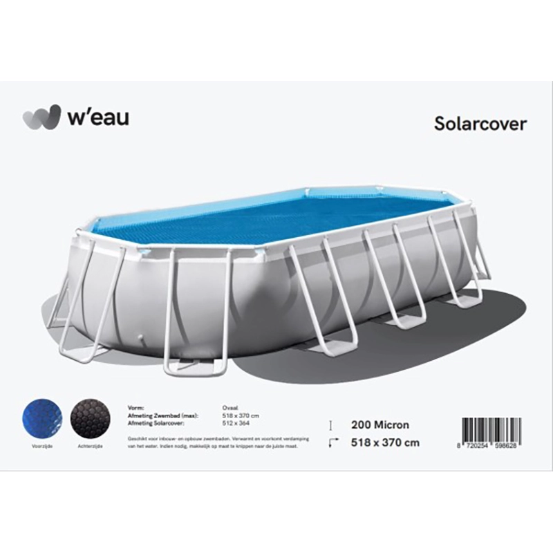 W'eau Solarcover Ovaal 518 x 370 cm - afbeelding 1