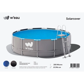 W'eau Solarcover Rond 396 cm | Tuincentrum De Boet