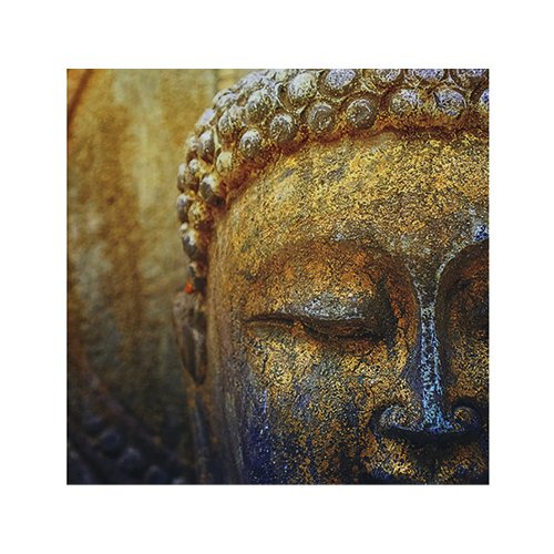 Wandkleed Buddha Velvet Brown - afbeelding 2