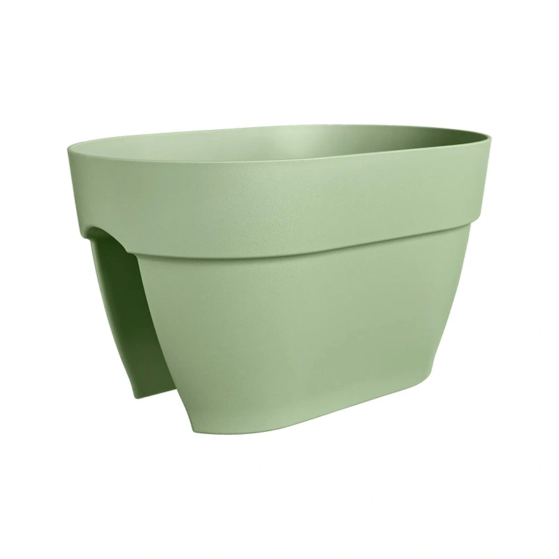 Elho Vibia Campana Flower Bridge Wandpot 40 cm - Pistache Groen - afbeelding 1
