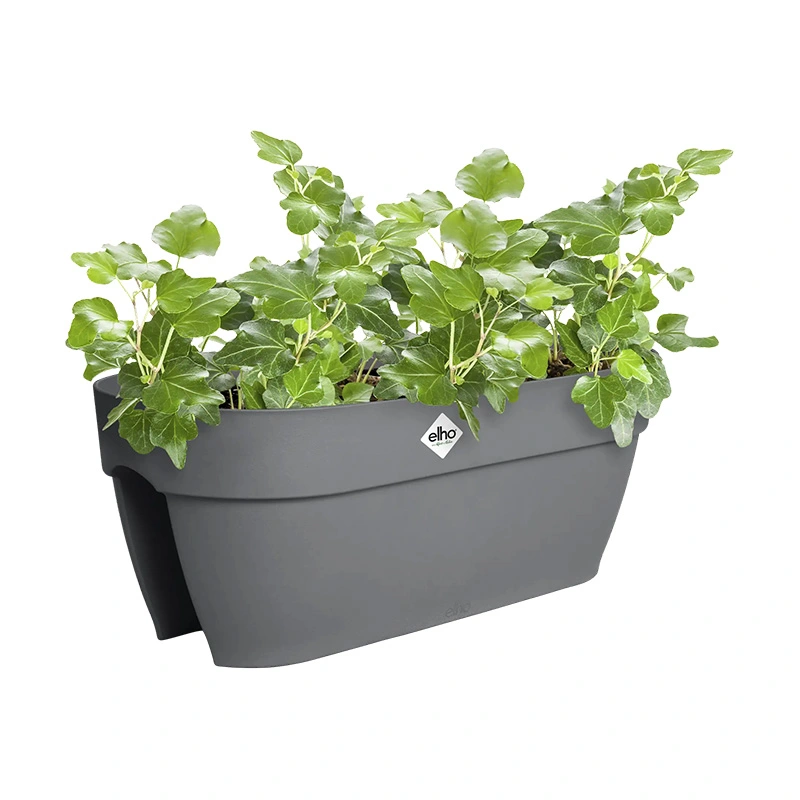 Elho Vibia Campana Flower Bridge Wandpot 60 cm - Antraciet - afbeelding 3