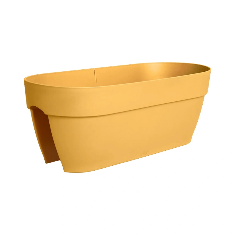 Elho Vibia Campana Flower Bridge Wandpot 60 cm - Honing Geel - afbeelding 1