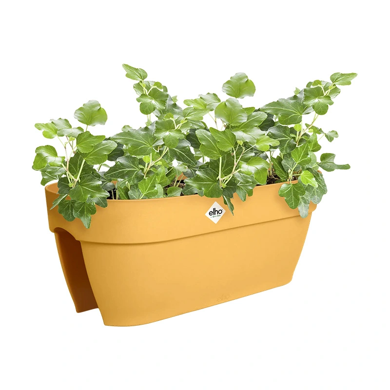 Elho Vibia Campana Flower Bridge Wandpot 60 cm - Honing Geel - afbeelding 3