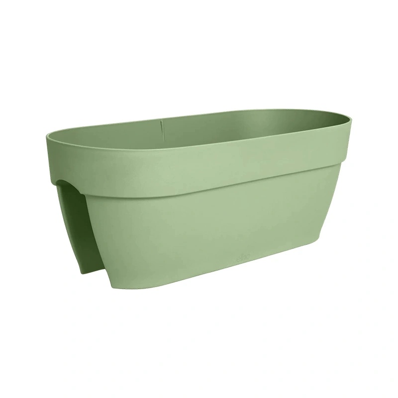 Elho Vibia Campana Flower Bridge Wandpot 60 cm - Pistache Groen - afbeelding 1