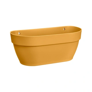 Elho Vibia Campana Wandpot 35 cm - Honing Geel