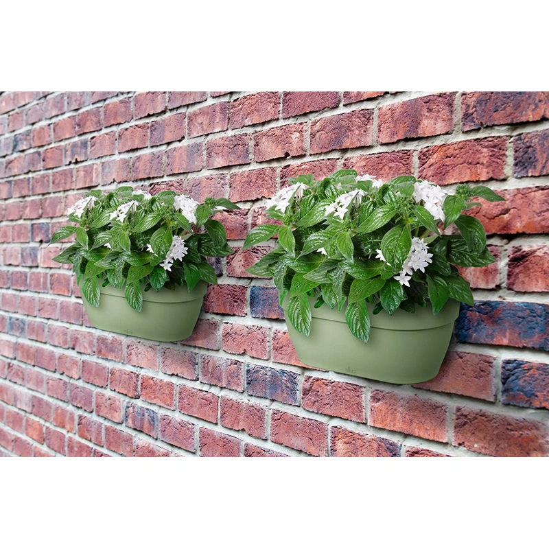 Elho Vibia Campana Wandpot 35 cm - Pistache Groen - afbeelding 5