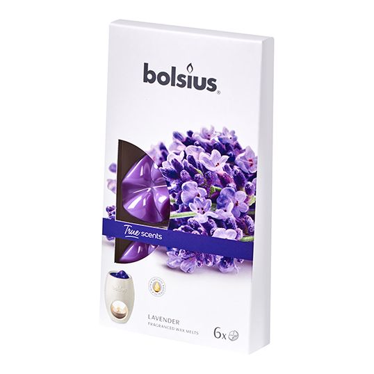 Bolsius Waxmelts True Scents Lavender - 6 st.