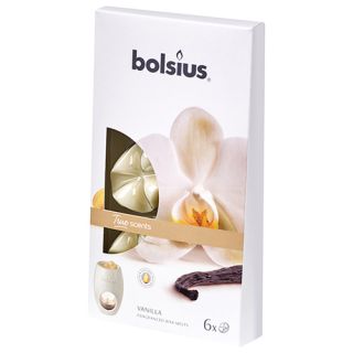 Bolsius Waxmelts True Scents Vanille - 6 st.