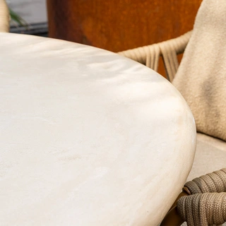 4 Seasons Outdoor Hampton Low Diningtafel - Ø160 cm - afbeelding 2