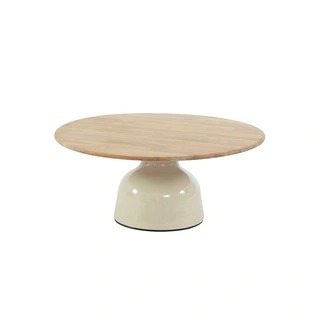 4 Seasons Outdoor June Salontafel Crème - Ø80 cm