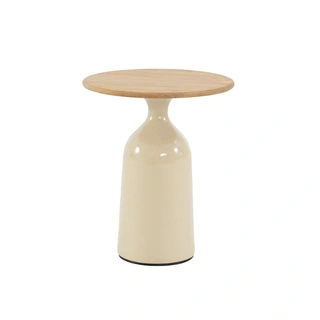 4 Seasons Outdoor June Salontafel Crème - Ø40 cm