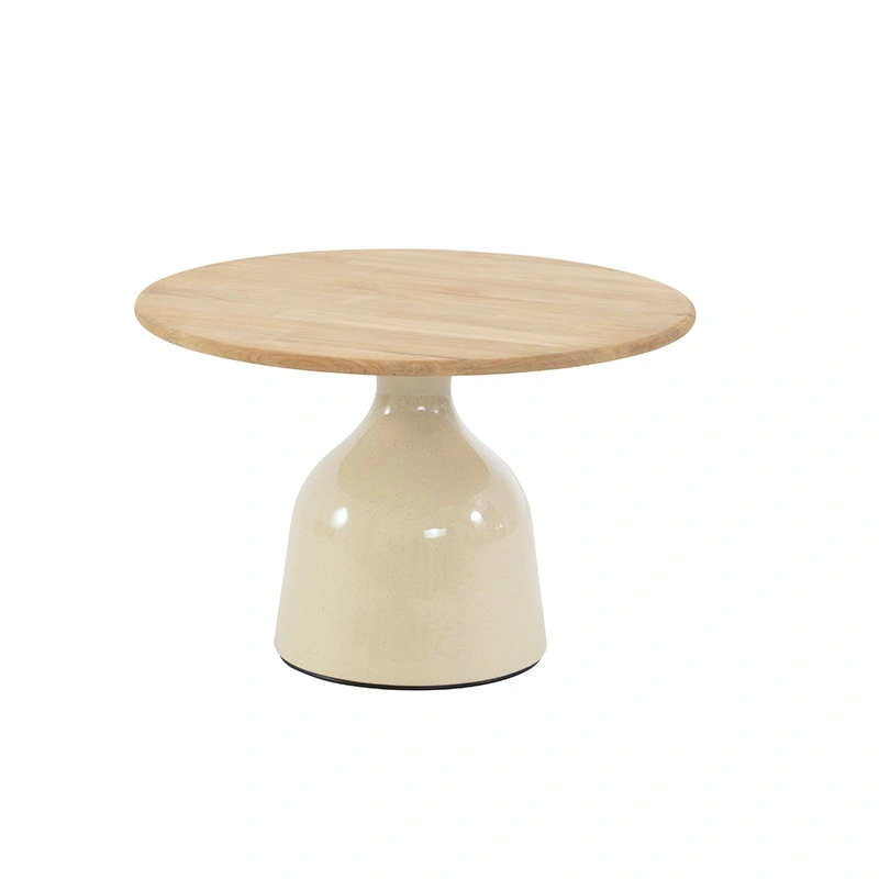 4 Seasons Outdoor June Salontafel Crème - Ø60 cm - afbeelding 1