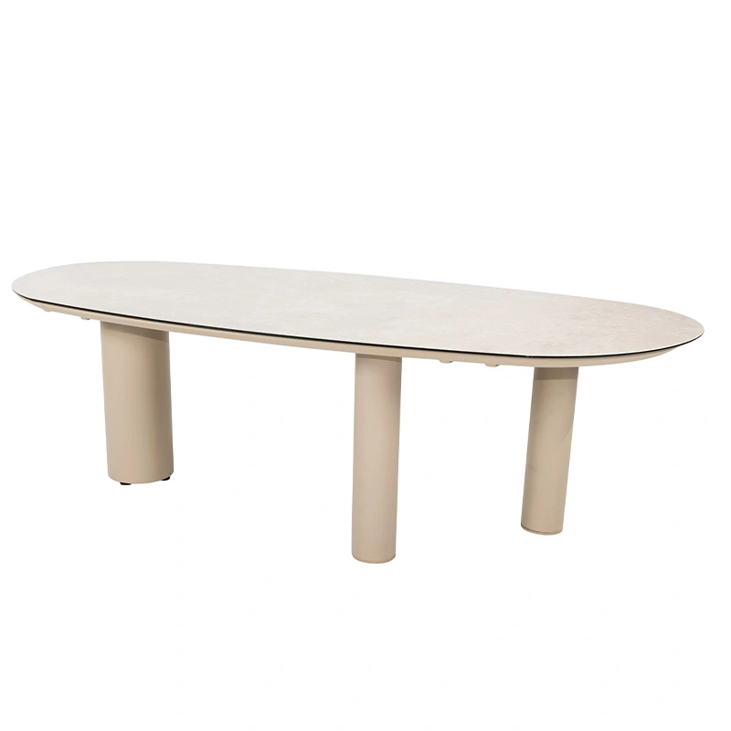4 Seasons Outdoor Denia Diningtafel Latte - 240x105 cm - afbeelding 1