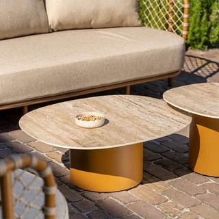 4 Seasons Outdoor Sofie Salontafel Amber - 70x80x30 cm - afbeelding 2