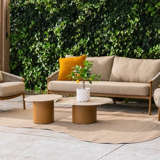 4 Seasons Outdoor Sofie Salontafel Amber - 70x80x30 cm - afbeelding 4