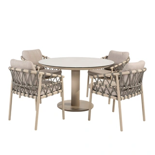 4 Seasons Outdoor Piacenza Diningset - afbeelding 2