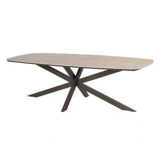 4 Seasons Outdoor Prado Barrel Diningtafel Terre - 240 cm