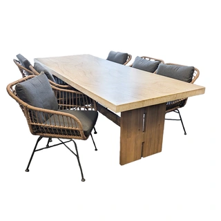 Altofonte Margriet Diningset - afbeelding 2