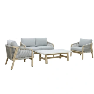 Ashen Sofa Loungeset - 4p - afbeelding 1