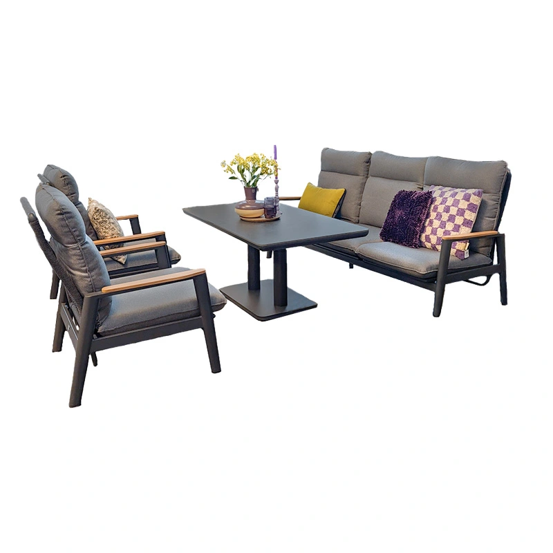 Trestino Beauval Lounge- diningset - Antraciet - afbeelding 1