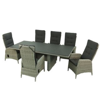 Your Own Living Caya diningset - Grey Natural