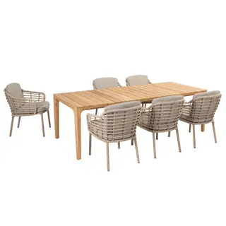 4 Seasons Outdoor Como Diningset - afbeelding 1