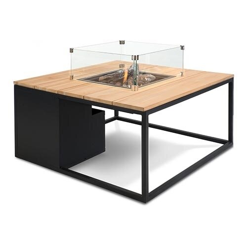 Cosi Fires Cosiloft 100 - Black/Teak - afbeelding 2