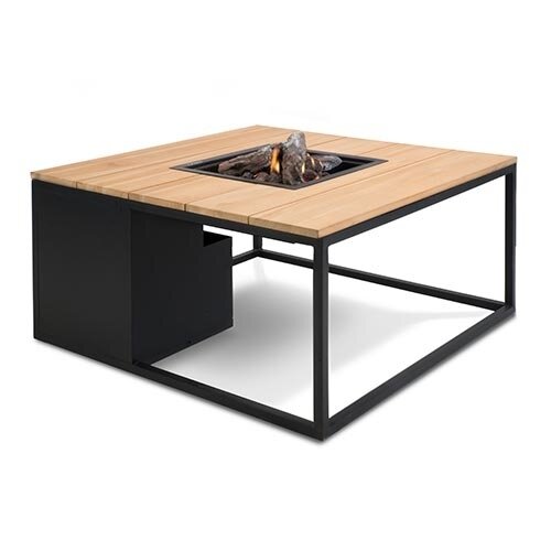 Cosi Fires Cosiloft 100 - Black/Teak - afbeelding 1