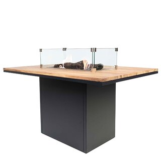 Cosi Fires Cosiloft Dining 120 - Black/Teak - afbeelding 2