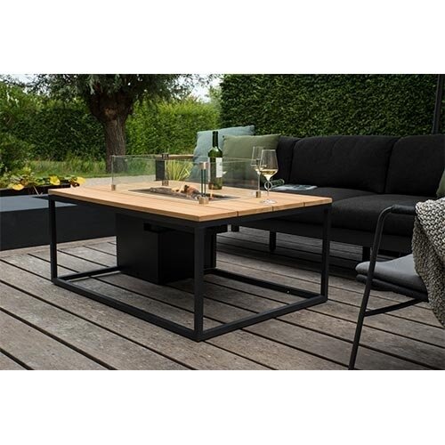 Cosi Fires Cosiloft 120 - Black/Teak - afbeelding 3