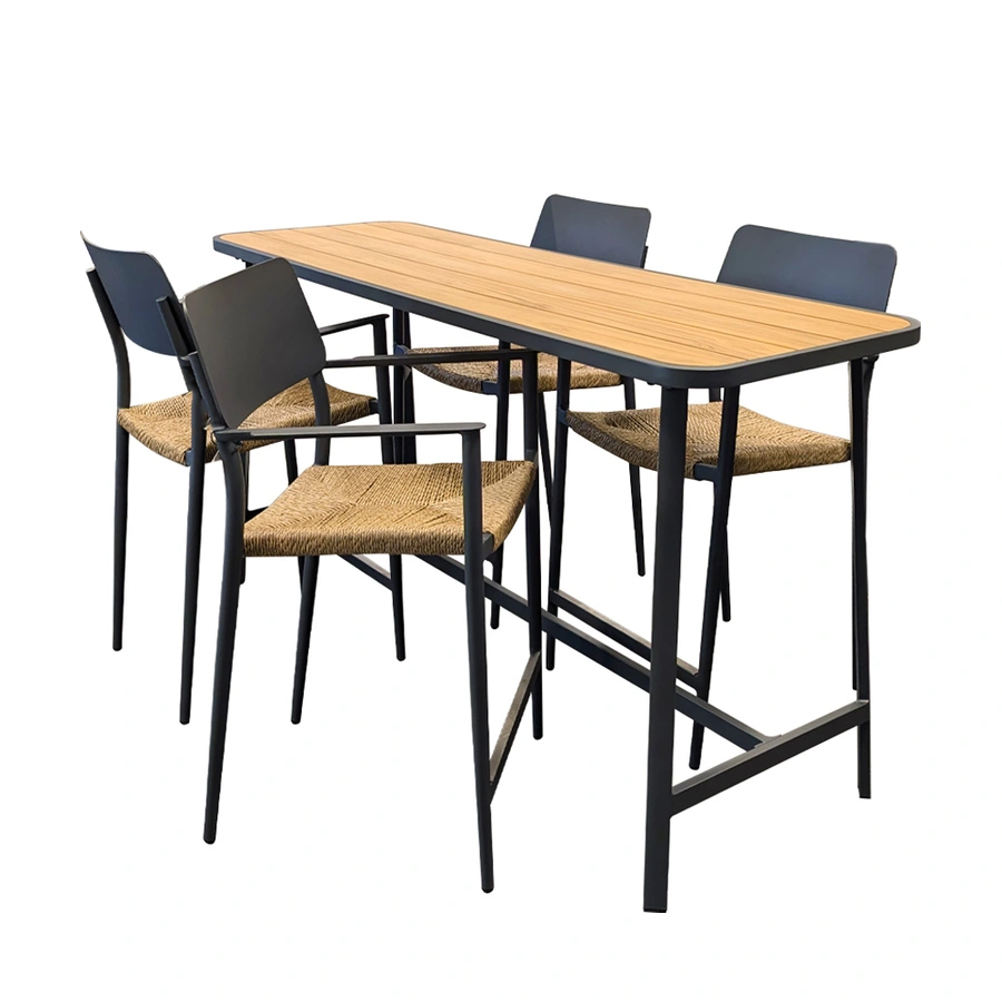 Trestino Elmas Esta Barset - Antraciet - afbeelding 2