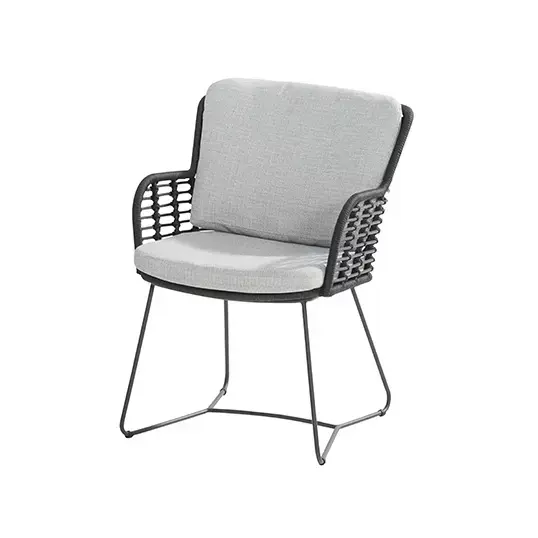4 Seasons Outdoor Fabrice Embrace diningset + Lazy Suzan - afbeelding 2