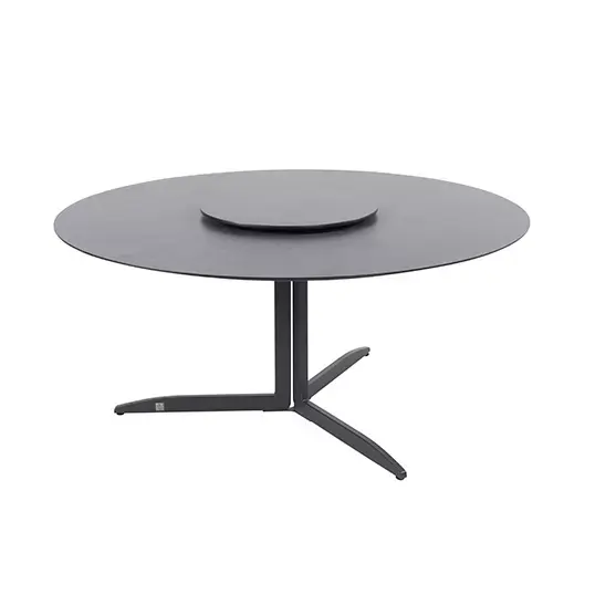4 Seasons Outdoor Fabrice Embrace diningset + Lazy Suzan - afbeelding 3